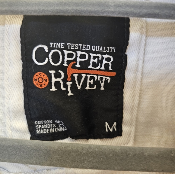 COOPER RIVET WHITE ICON DENIM JACKET - Picture 4 of 8